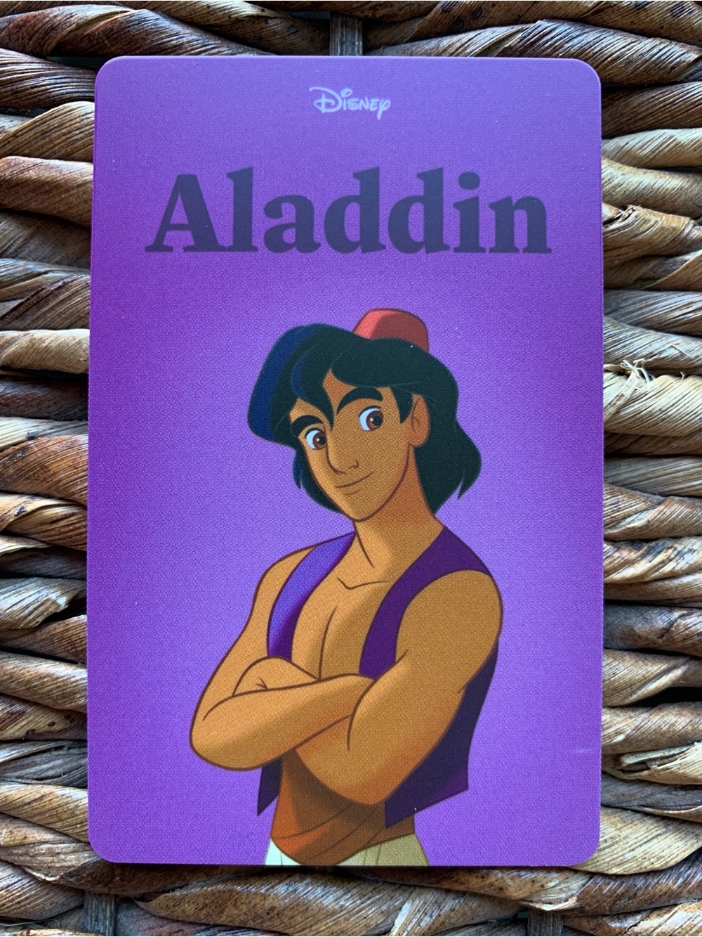 Yoto card Disney Aladdin stories audiobook